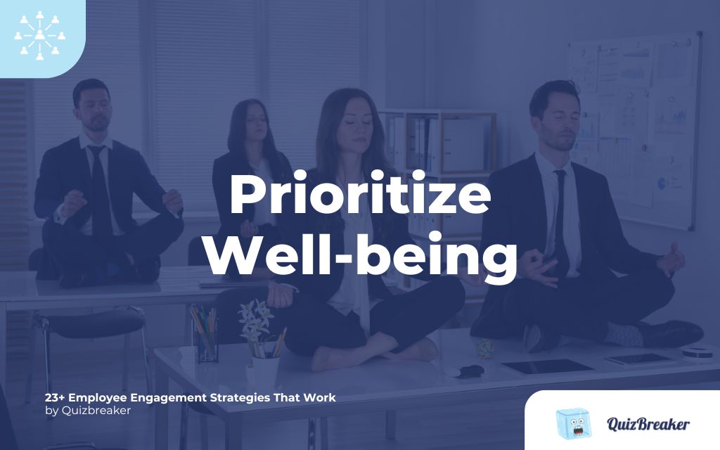 Prioritize Well-being