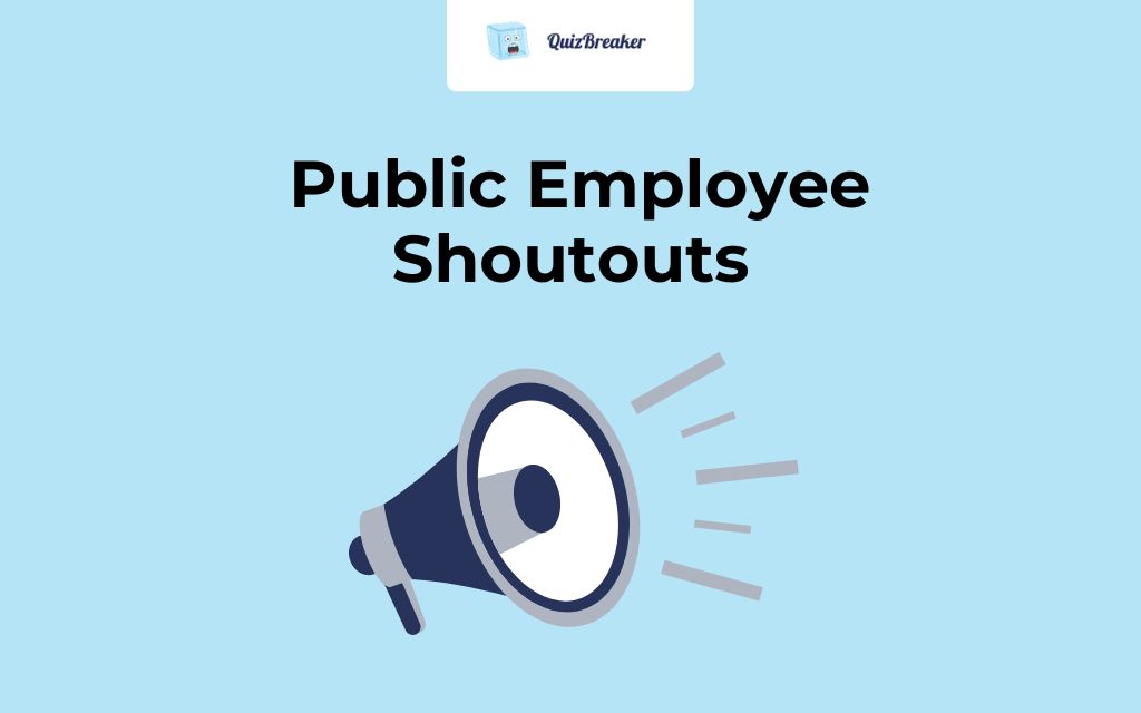 Public Employee Shoutouts