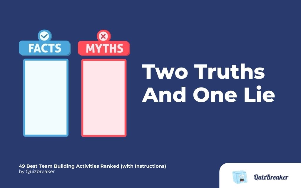 two truths and one lie