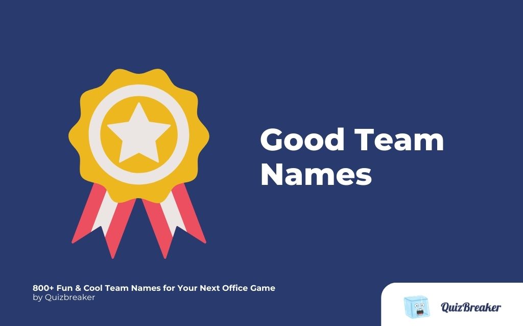 Good Team Names