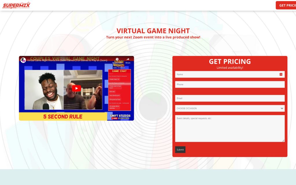 Virtual Game Night